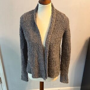 LOFT Textured Gray Women's Cardigan